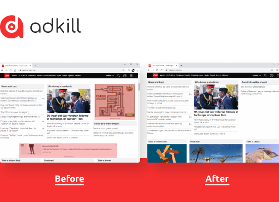  Adkill插件，在线广告屏蔽器