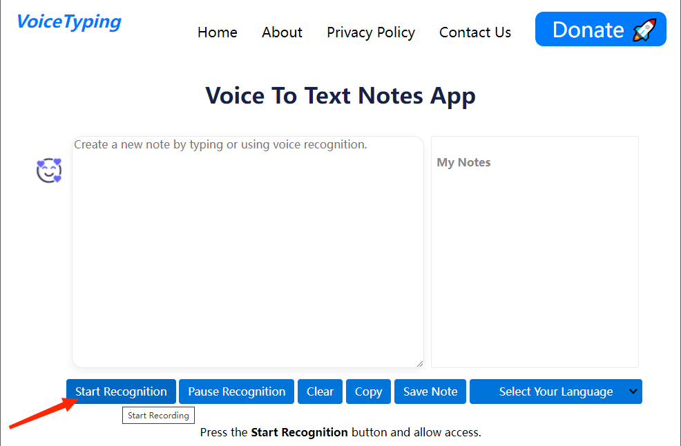 Voice To Text Notes App 插件使用教程