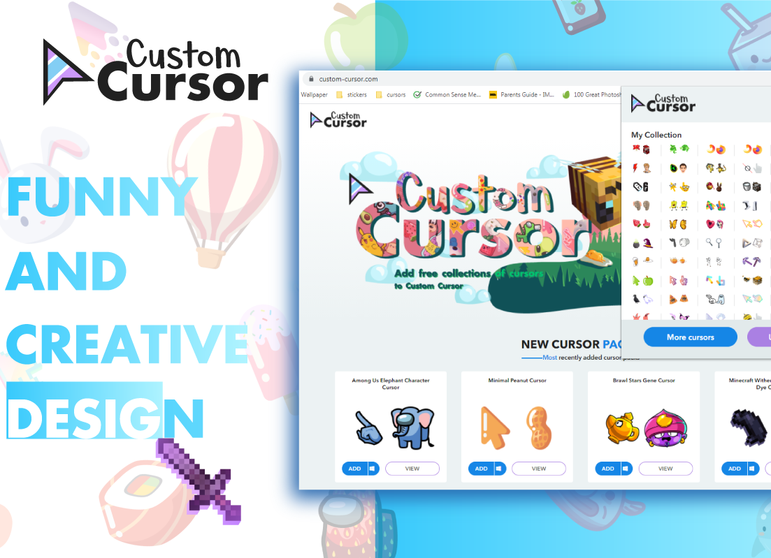 Custom Cursor for Chrome™ 插件，Chrome浏览器自定义光标