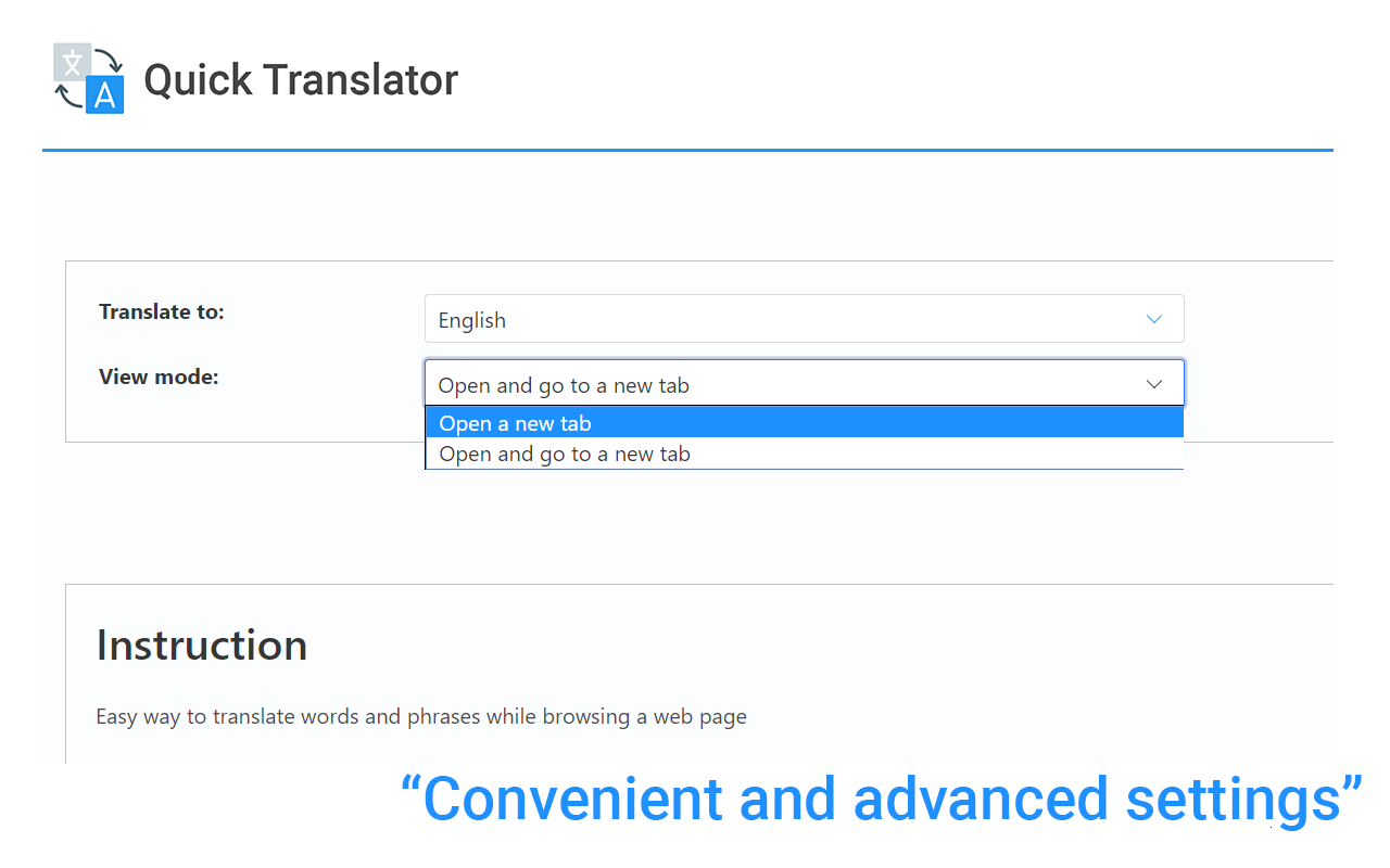  Quick Translator 插件使用教程