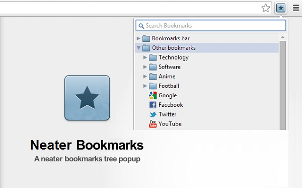 Neater Bookmarks 插件使用教程