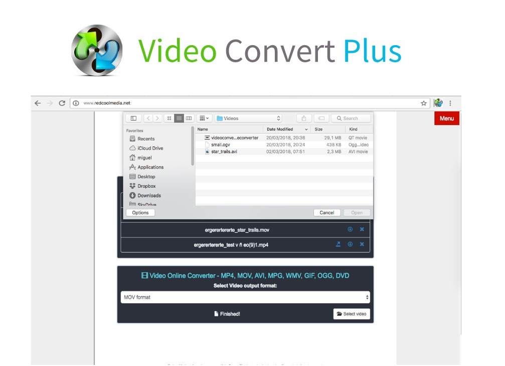 VideoConvertPlus插件，网页视频在线转换器