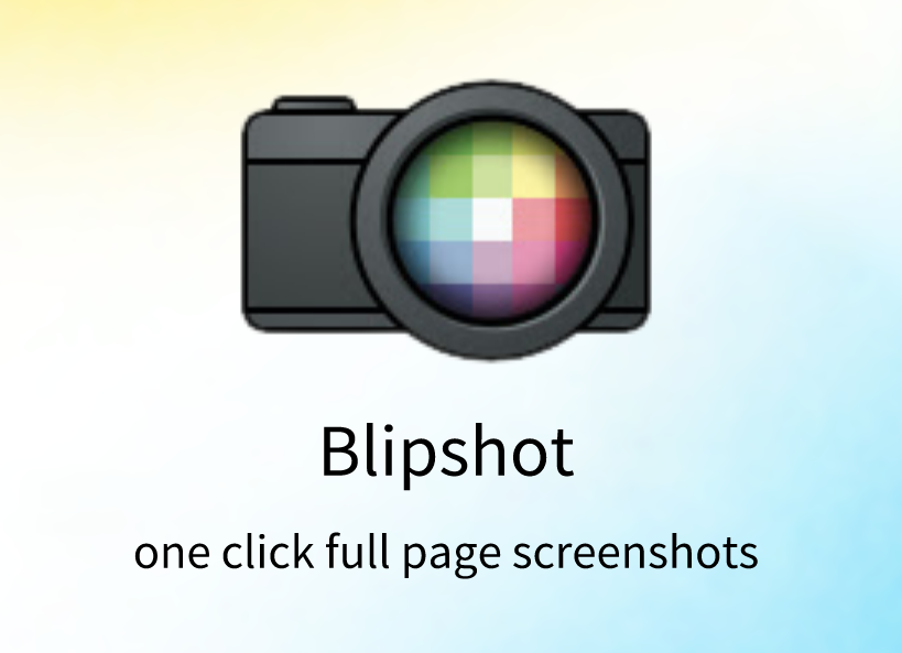 Blipshot插件，在线一键全页截图工具