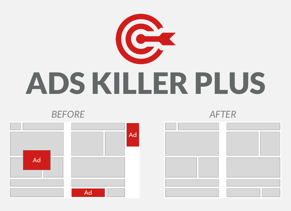 Ads Killer Adblocker Plus插件，在线网页广告免费屏蔽器