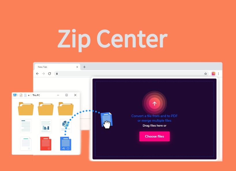 Zip Center插件，文件在线压缩与格式转换