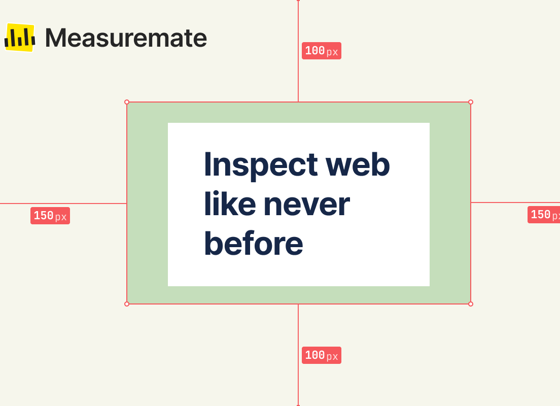 Measuremate插件，页面元素距离检查工具