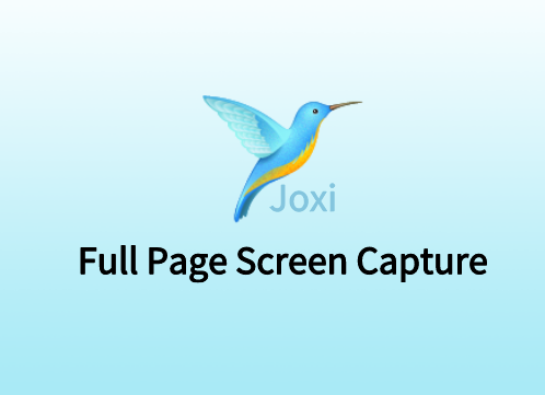 Joxi Full Page Screen Capture插件，快速截图任意网页