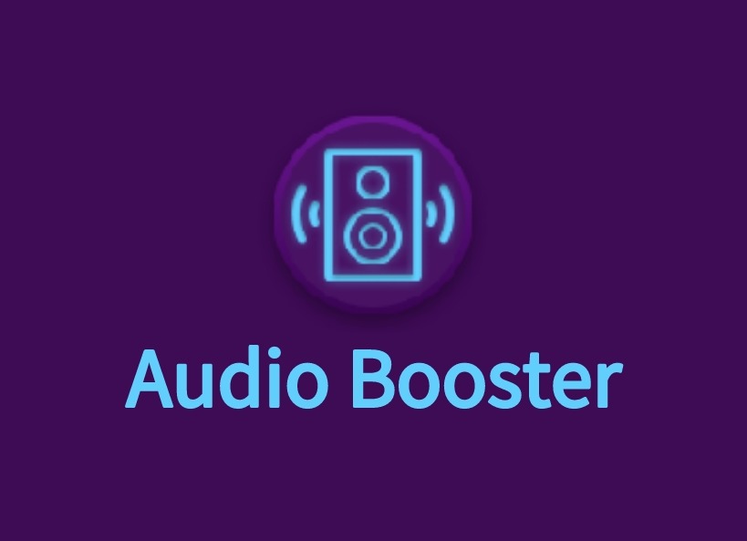 Audio Booster插件，免费网页音频增强器