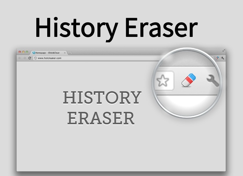 History Eraser插件，浏览器免费历史记录清除助手