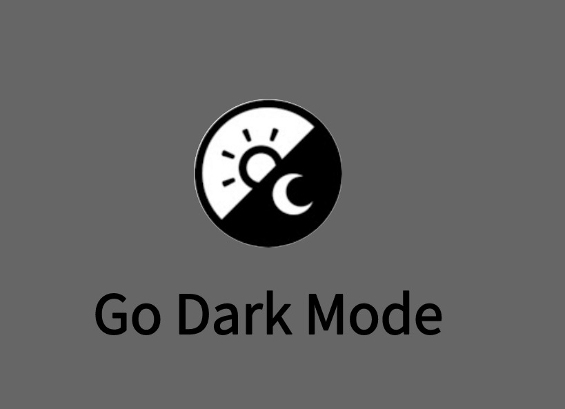 Go Dark Mode插件，Chrome浏览器专业暗黑模式