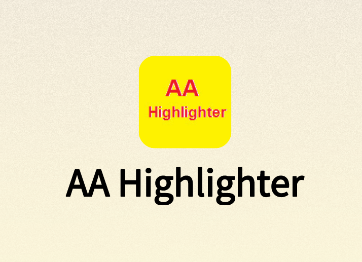 AA Highlighter插件，在线网页文本查找高亮荧光笔