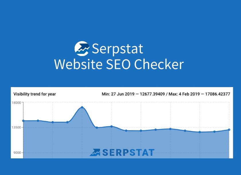 Serpstat Website SEO Checker插件，网站SEO检查分析助手