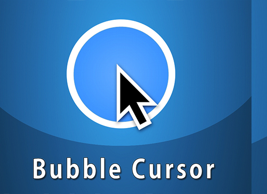 Bubble Cursor插件，网页鼠标光标强大气泡特效