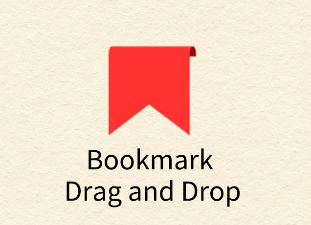 Bookmark Drag and Drop插件，网页高级书签工具