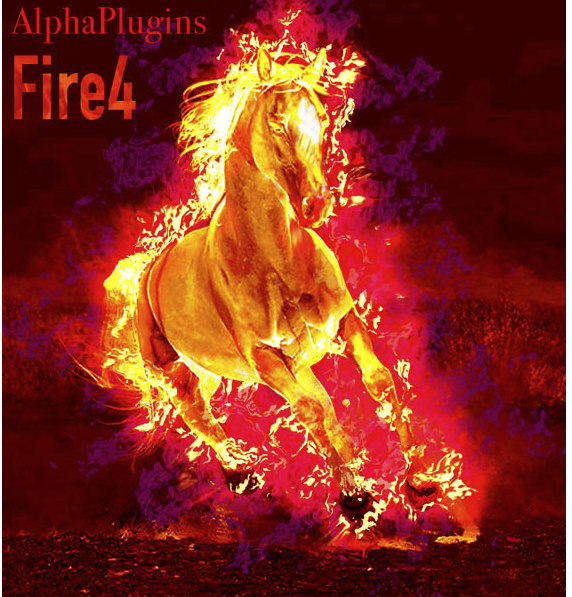 AlphaPlugins FireFor PS火焰特效插件  1.1